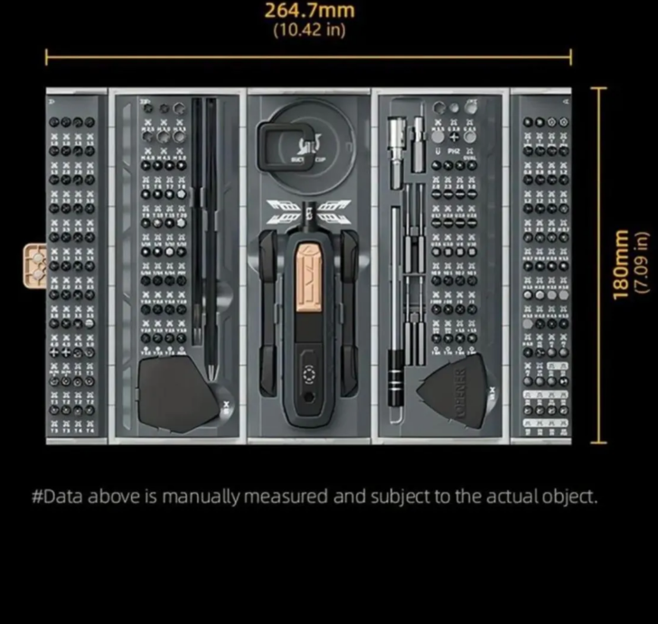 180 In 1 Precision Screwdriver Set