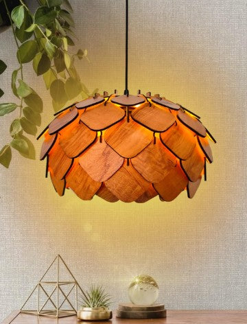 Wooden Pendant lamp