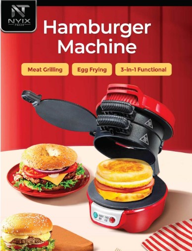 3-in-1 Burger Maker Machine