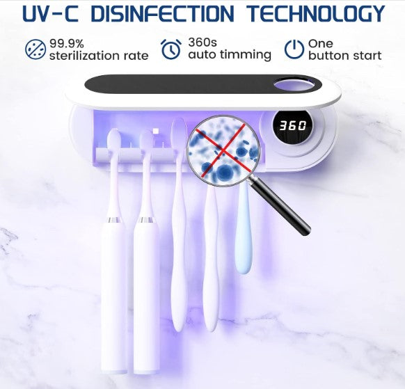 UVToothbrush Sanitizer and Holder