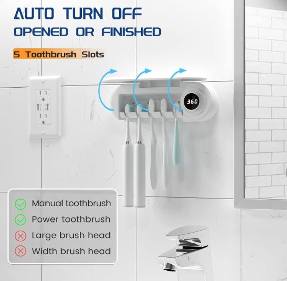 UVToothbrush Sanitizer and Holder