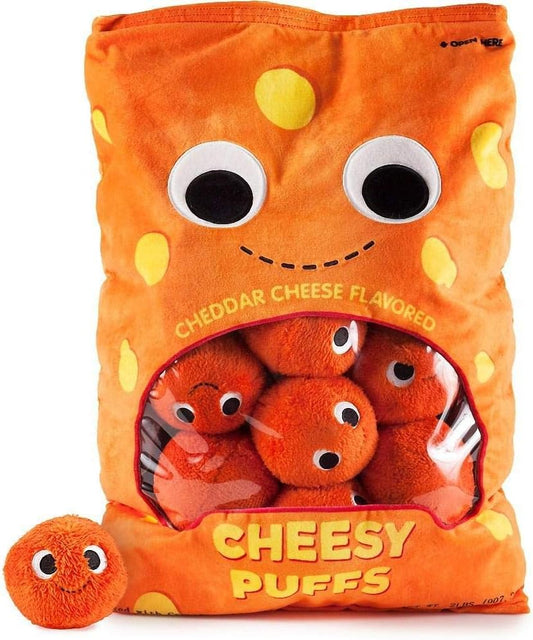 Yummy World Arnold & The Cheesy Puffs XL Interactive Plush