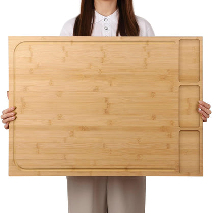 Bamboo Cutting Board and Stovetop Cover