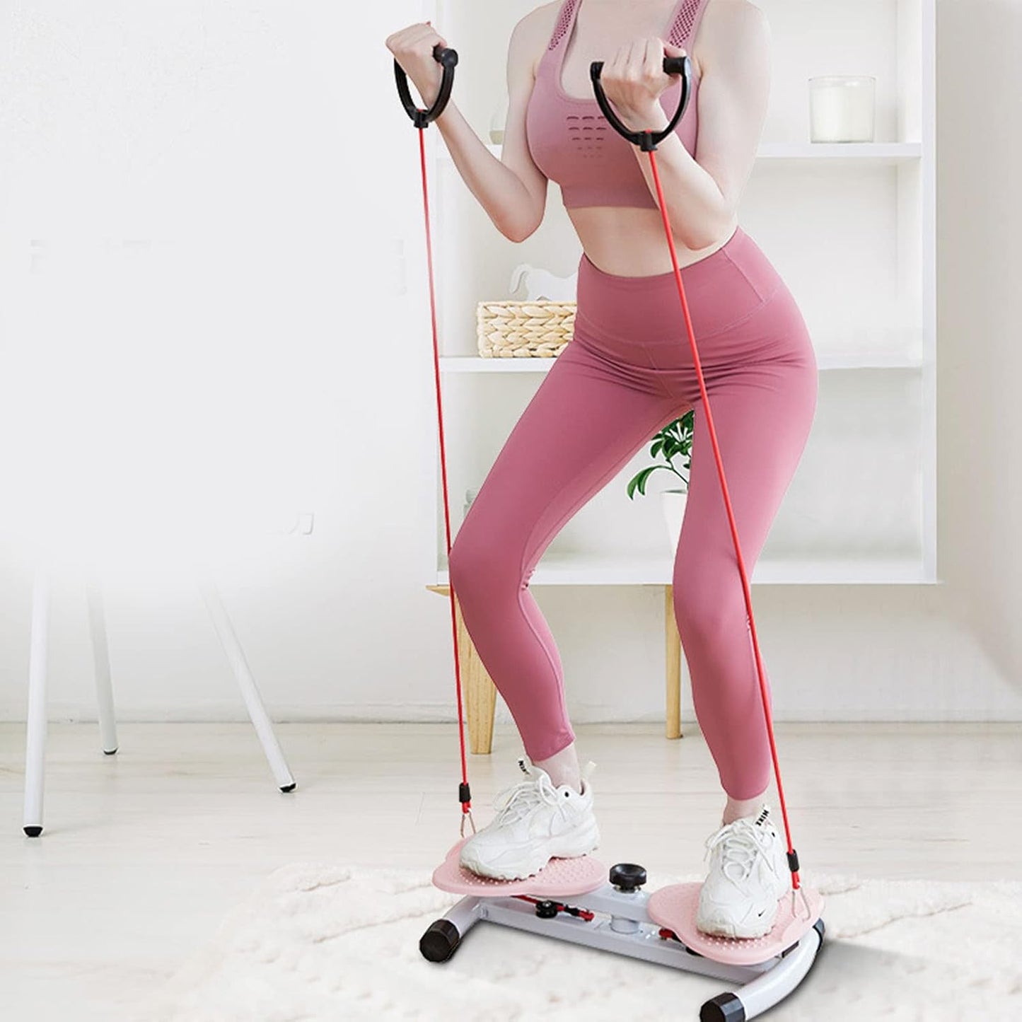 Waist Twisting Fitness Tool Standing